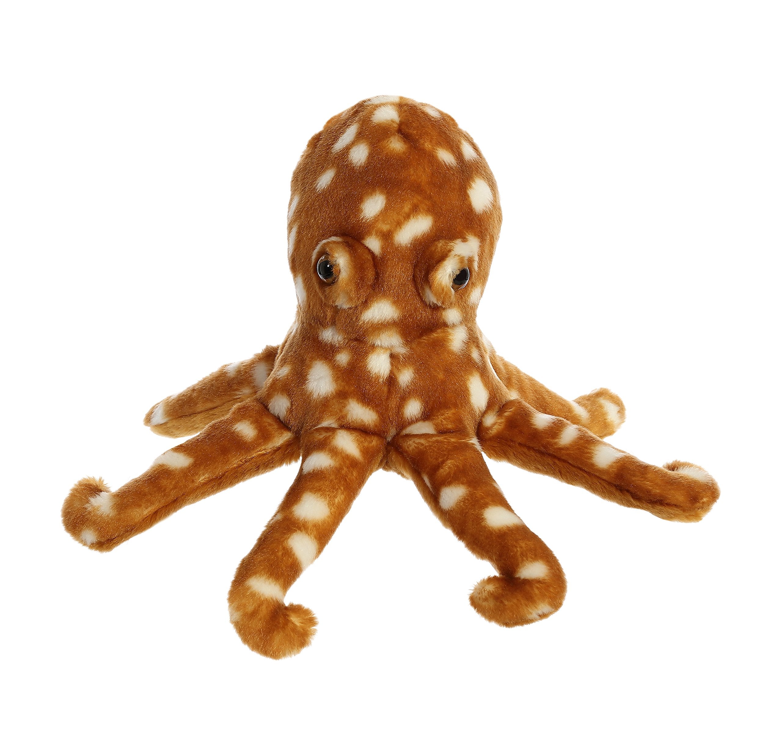 Aurora Flopsie Octopus mottled brown and white coloring sparks storytelling.