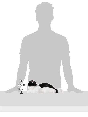 Aurora Flopsie Oreo cat cuddling pose plush suited for gifting