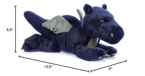 Aurora Flopsie Sapphire Dragon 12-inch size is great for bedtime
