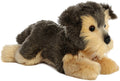 Aurora Flopsie Yorky 12-inch gray plush, soft and safe for all ages.