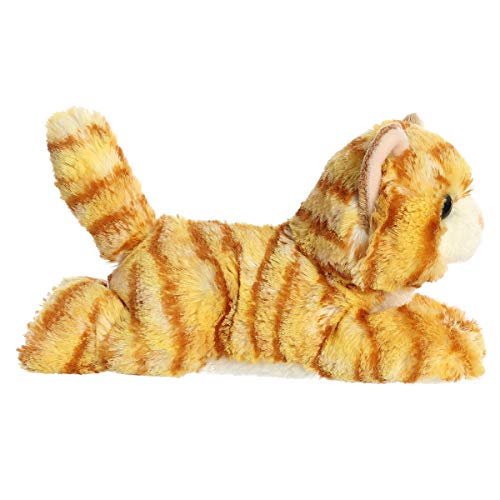 Aurora Ginger Cat plush showing orange stripes and plush texture ideal for pretend play.