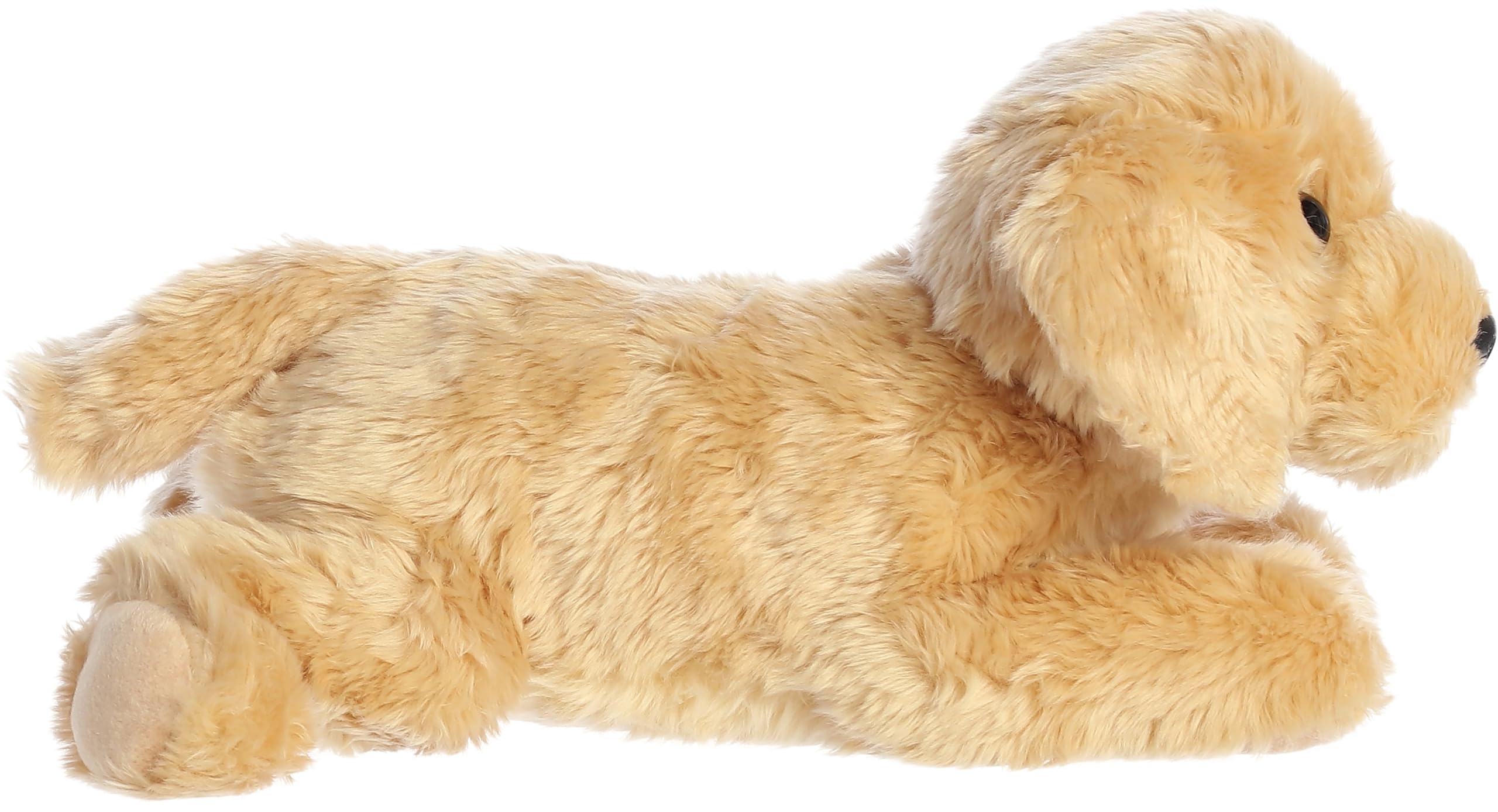 Aurora Goldie stuffed animal with soft plush fabric, a cozy bedtime companion