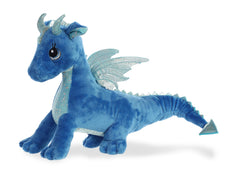 Aurora Indigo Dragon plush sparks magical storytelling during playtime.