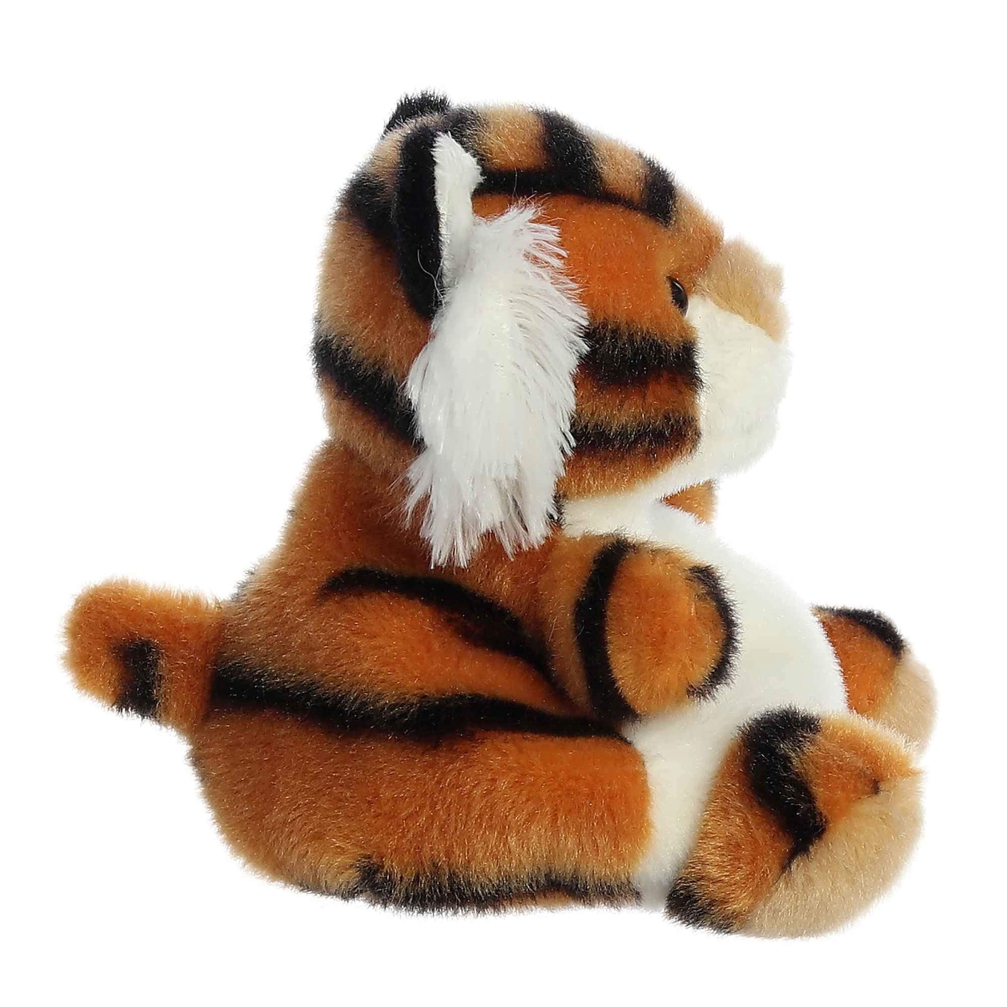 Aurora Indy Tiger palm-sized plush, soft fluff for gentle squeezes