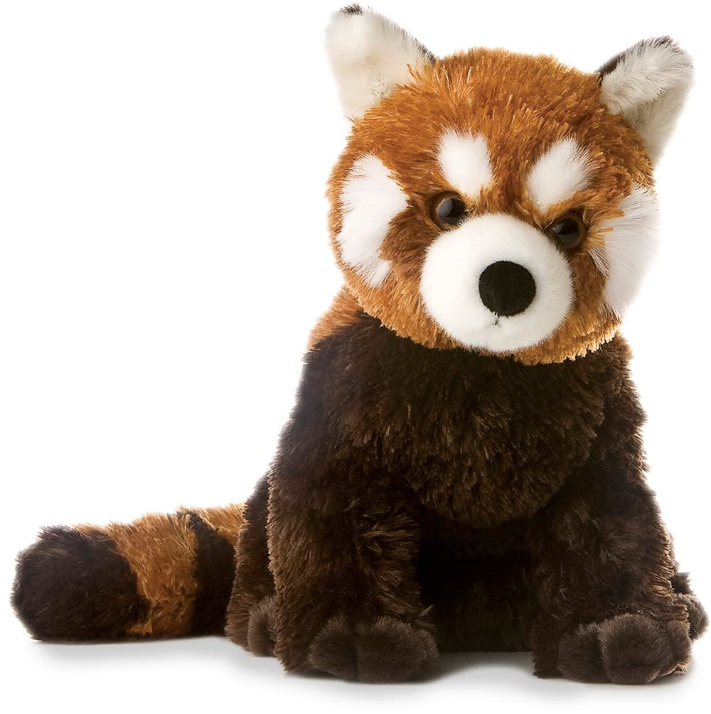Aurora Lesser Panda Flopsie face: soft cuddle buddy for kids.