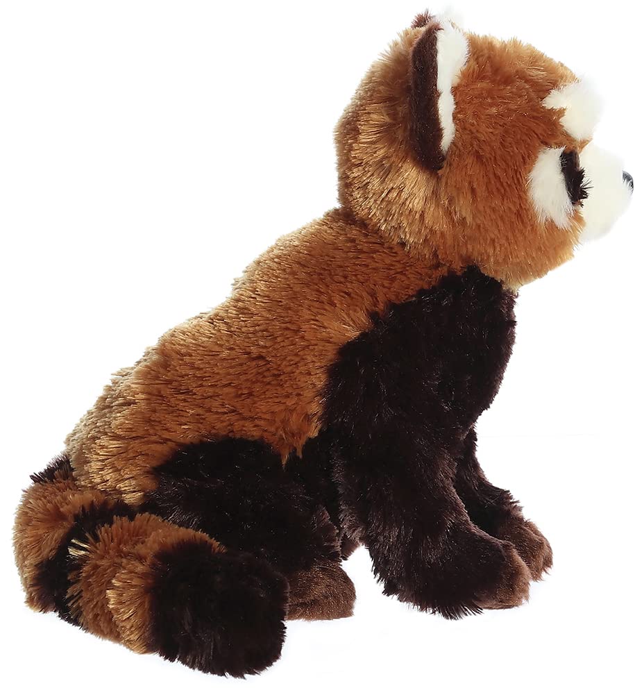 Aurora Lesser Panda Flopsie side profile: charming display plush.