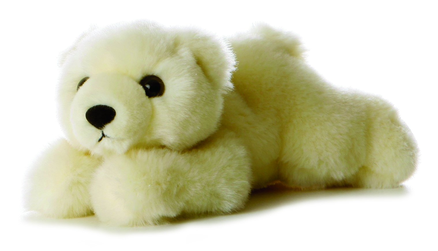 Aurora Lil Slushy Mini Flopsie face close-up, perfect cuddle buddy for kids and families.
