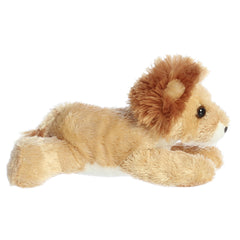 Aurora Lionel mini Flopsie kid-friendly cuddle buddy for family play.