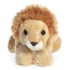 Aurora Lionel mini Flopsie soft golden fur ideal for comforting hugs.