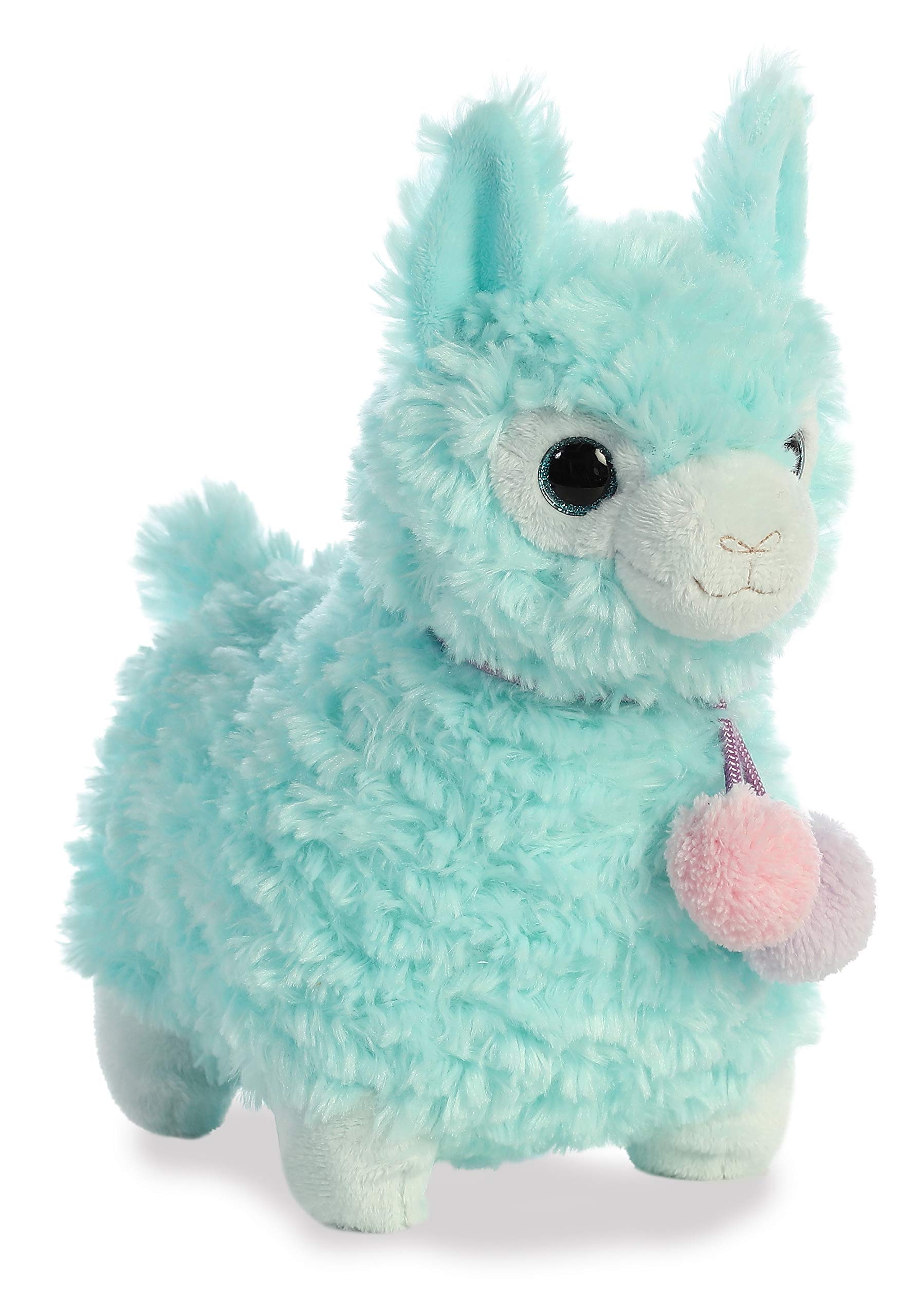 Aurora Llama Drama Kiwi 11-inch plush for cozy cuddle moments.