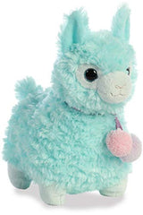Aurora Llama Drama Kiwi display-ready plush for shelves.