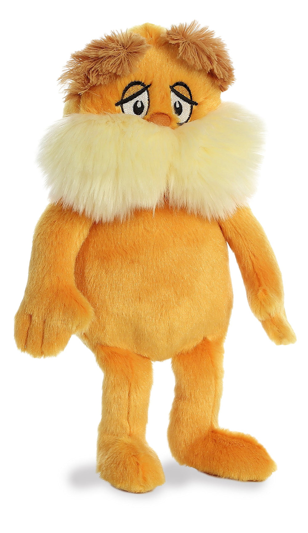 Aurora Lorax plush face detail invites imaginative storytelling and character play.