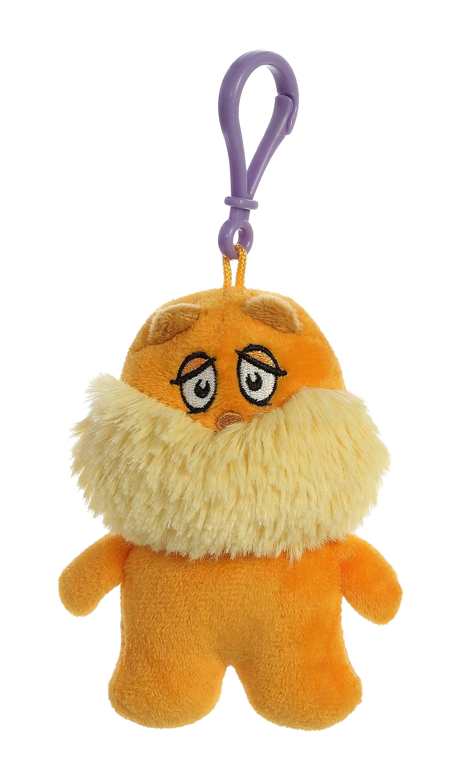 Aurora Lorax stuffed animal orange 4 inch plush, perfect for storytelling moments