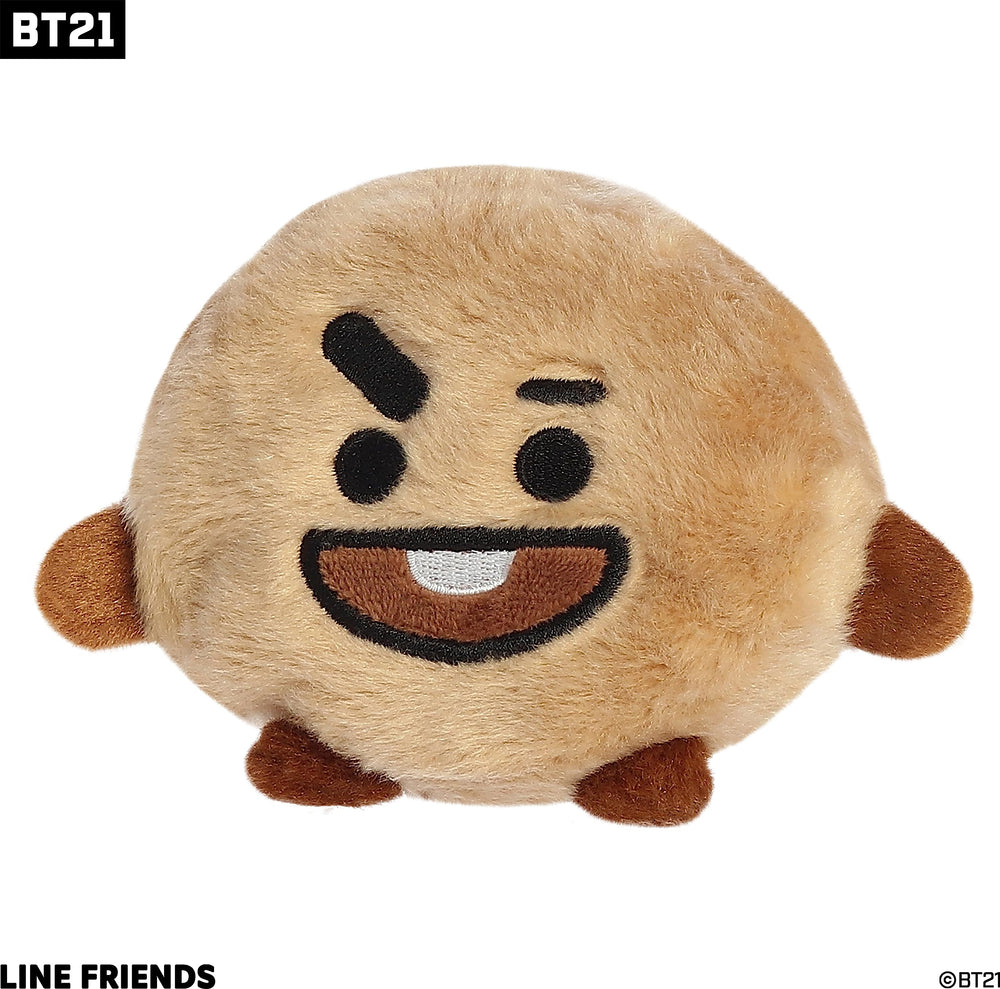 Brown Shooky plush from Aurora enhances bedtime routine with friendly character presence.