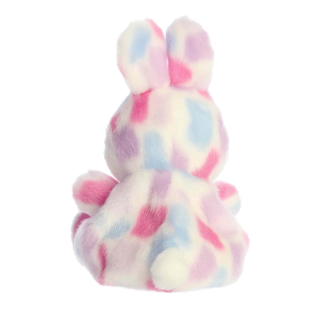 Spring-seasonal Aurora bunny plush scene, ideal for gifting or display.