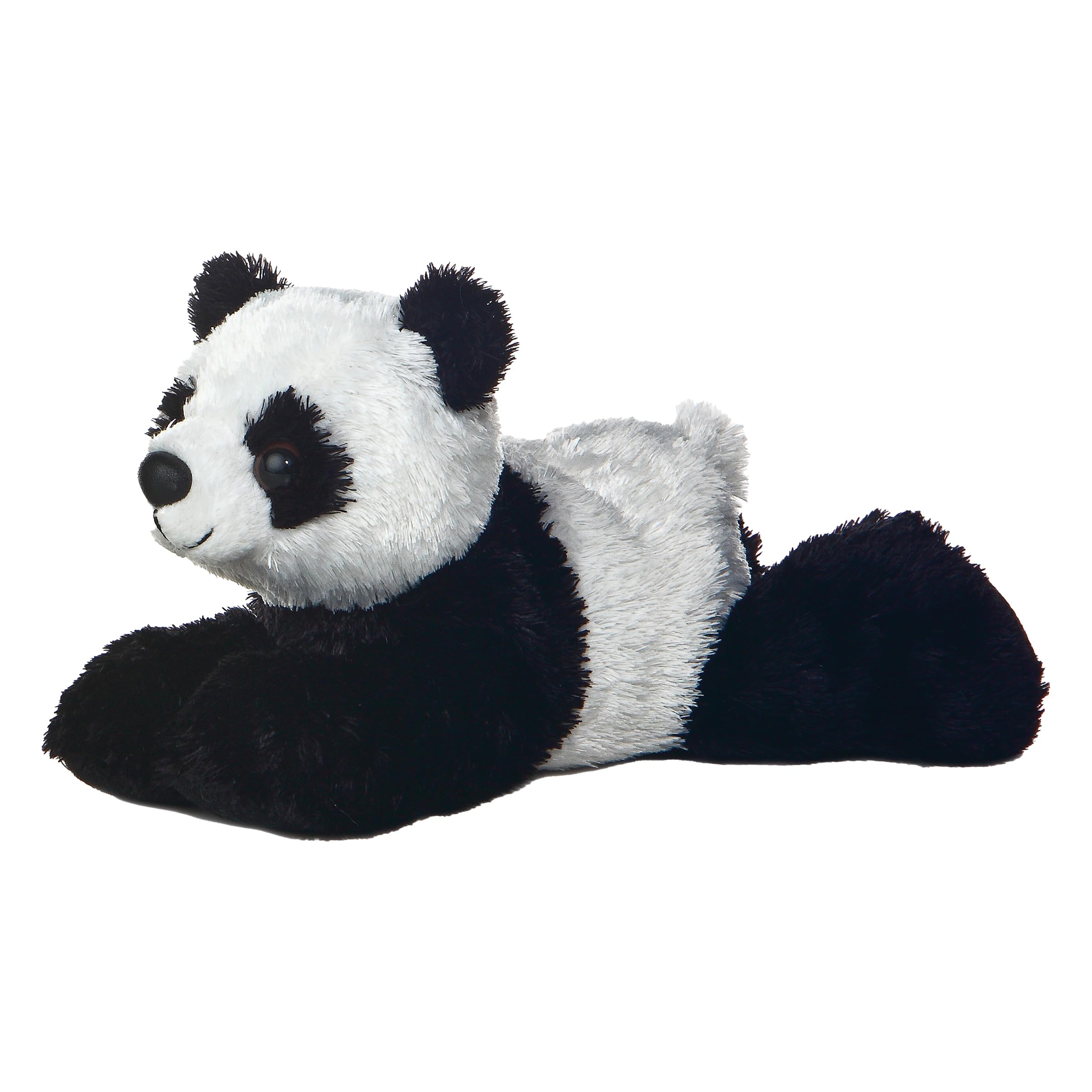 Aurora Mei Mei panda face plush for gentle play and cuddling.