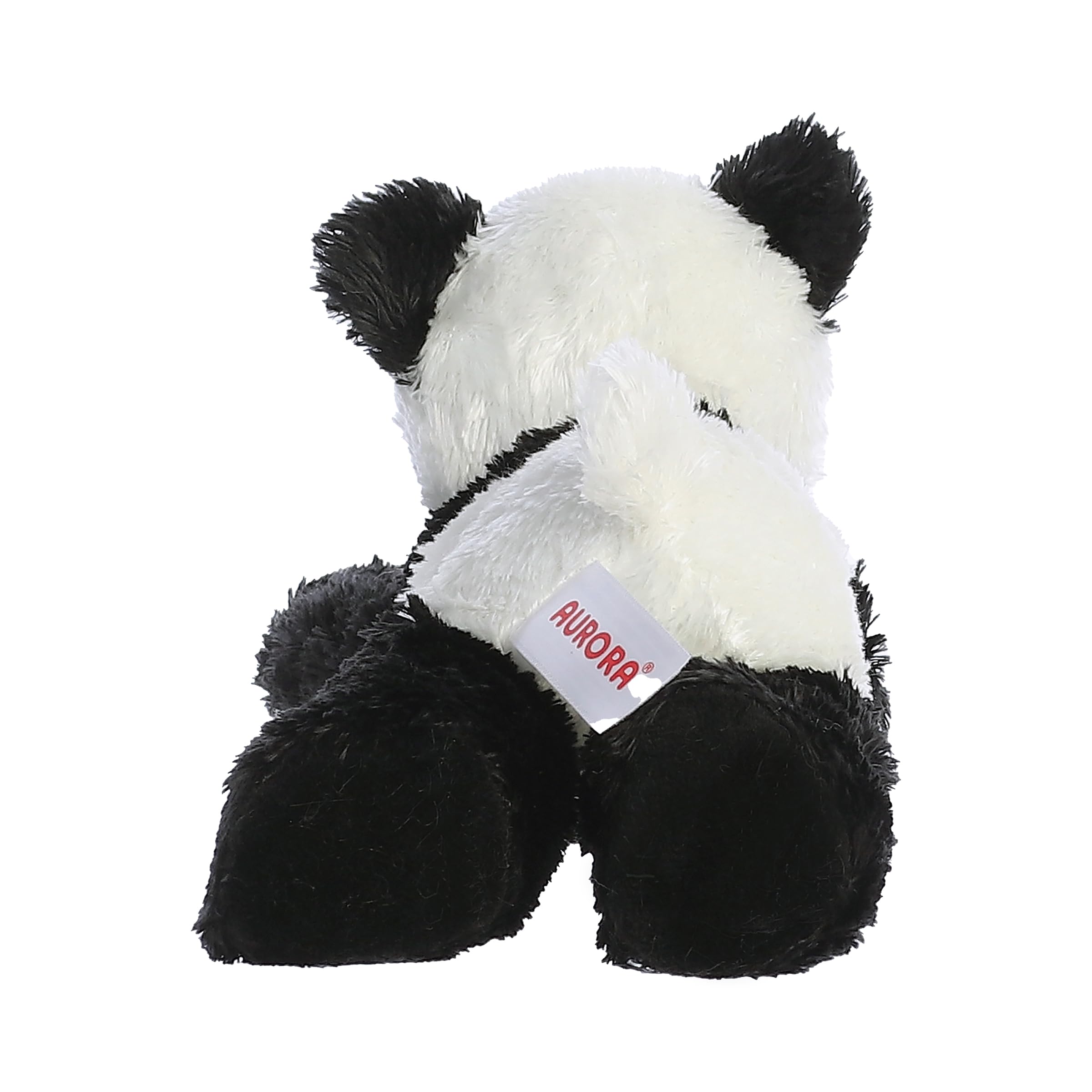 Aurora Mei Mei plush with fluffy touch for comforting evenings.