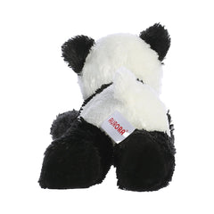 Aurora Mei Mei plush with fluffy touch for comforting evenings.