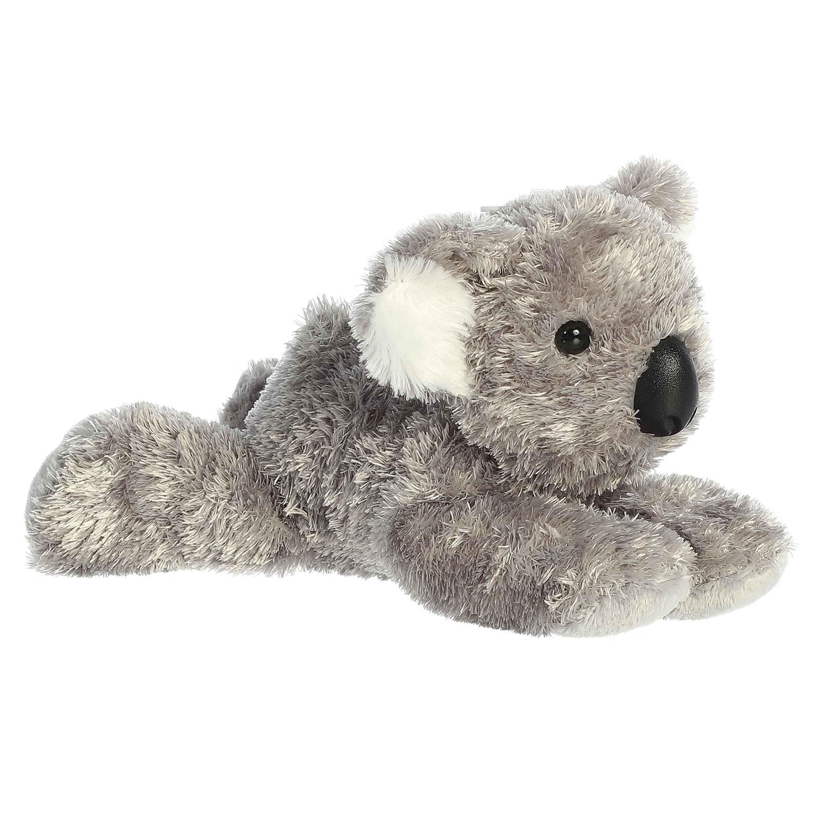 Aurora Melbourne Koala Mini Flopsie face detail for cozy hugs and gentle play.