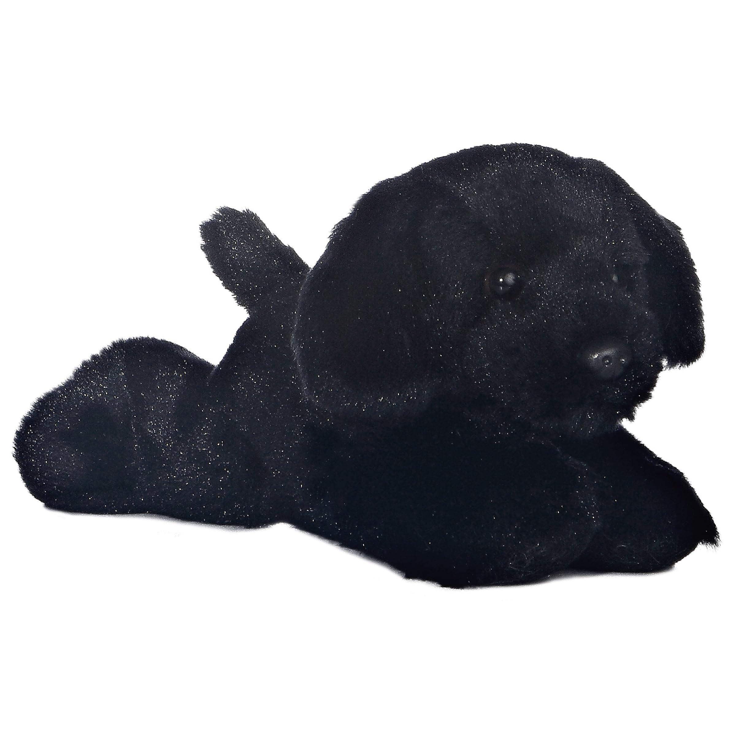 Aurora Blackie 8-inch plush face with a friendly expression for cozy playtime.