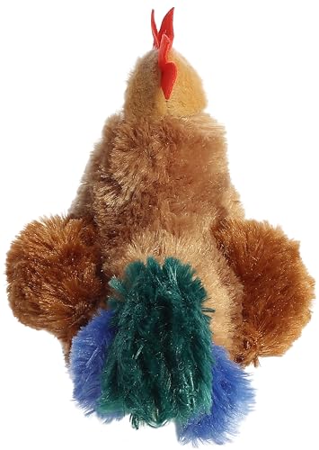 Cocky rests on its belly for easy, imaginative play