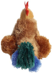 Cocky rests on its belly for easy, imaginative play
