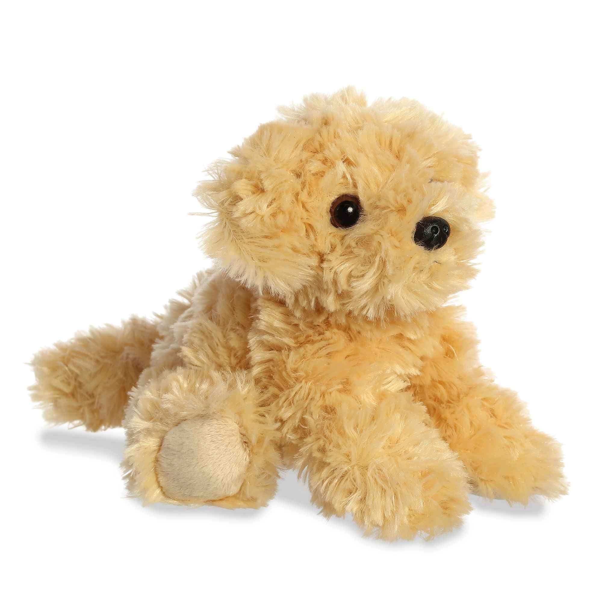 Aurora Ginny Goldendoodle 8-inch size makes a friendly travel companion