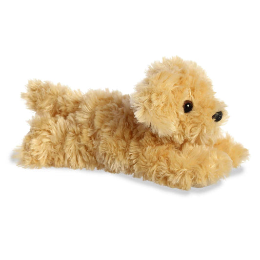 Aurora Ginny Goldendoodle body shines as a portable cuddle buddy