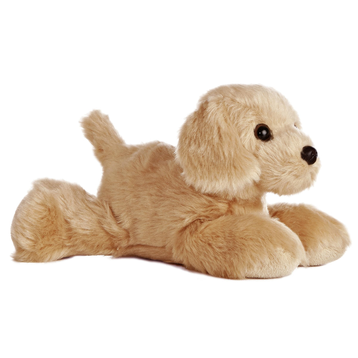 Aurora Mini Flopsie Golden plush face, ideal for cuddling and imaginative play