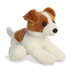 Aurora Jackie Russell Mini Flopsie soft coat for cozy hugs.