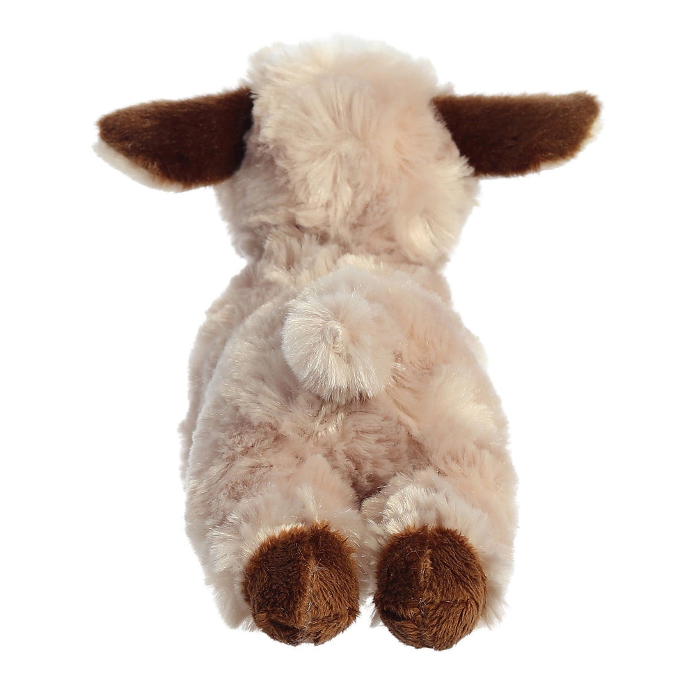 Aurora Paisley Goat belly-rest design, stable for interactive pretend play.