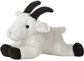 Aurora Mini Flopsie Rocky Mountain Goat plush—8-inch cuddle buddy for kids and families.