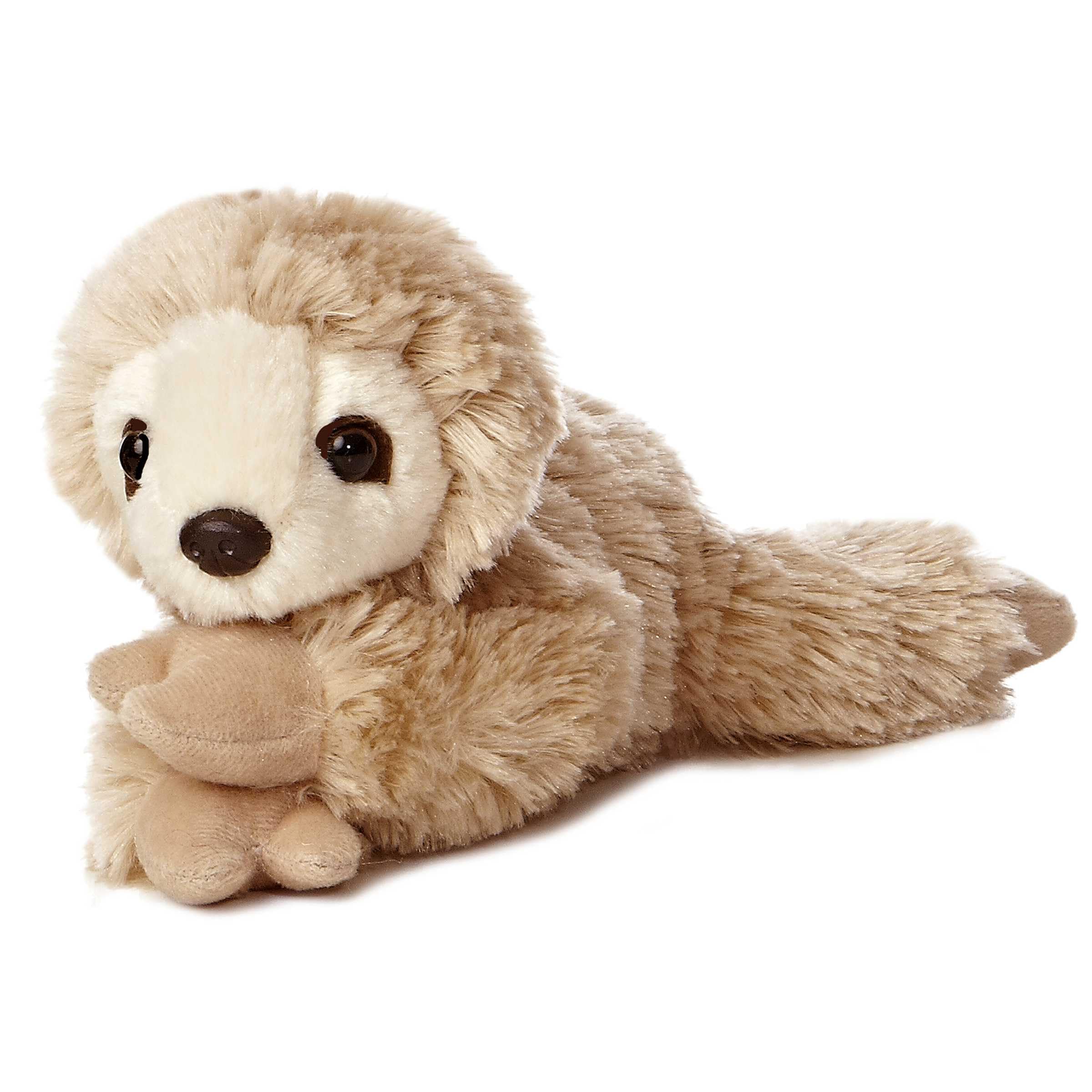 Aurora Mini Flopsie Sloth 8in cuddly pose is great for storytelling.