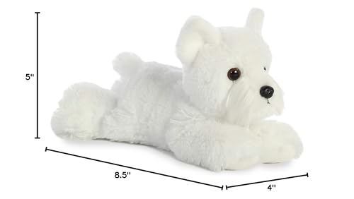 Aurora Windsor Westie toy with bean pellets, stable, suitable for all ages.