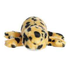 Aurora Adorable Mini Flopsie Zilla Leopard Gecko plush face close-up for cuddly play.