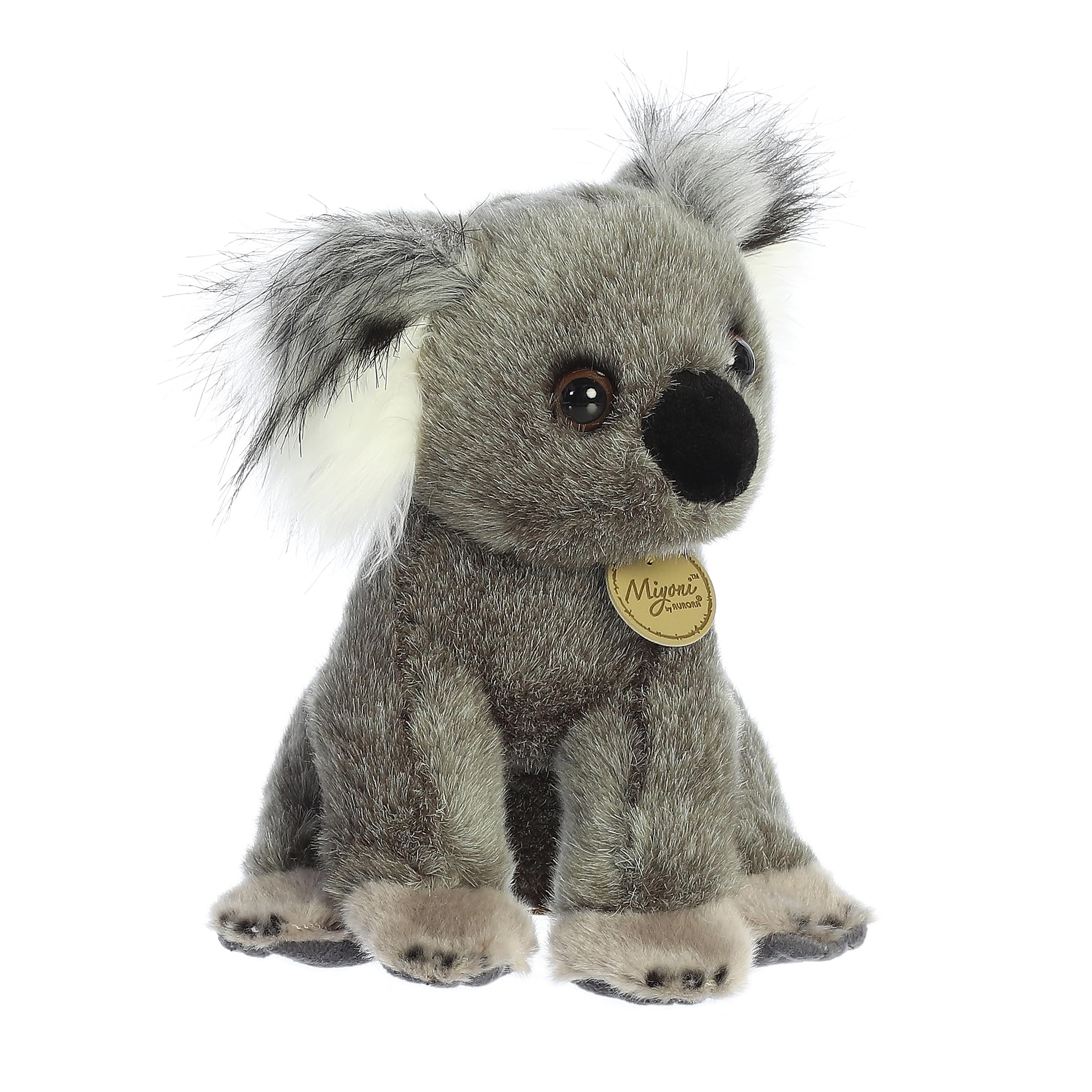 Aurora Miyoni Koala 9-inch side view shows soft plush and cuddly appeal