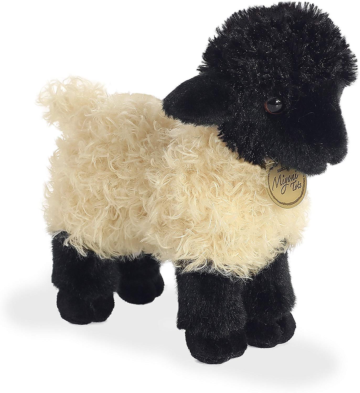 Aurora Miyoni Lamb bundle featuring two plush toys and bonus animal facts for curious kids.