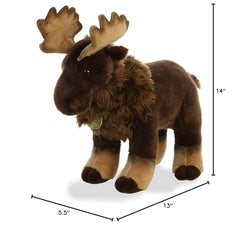 Aurora Miyoni Moose contains bean pellets for stable, cuddly weight.