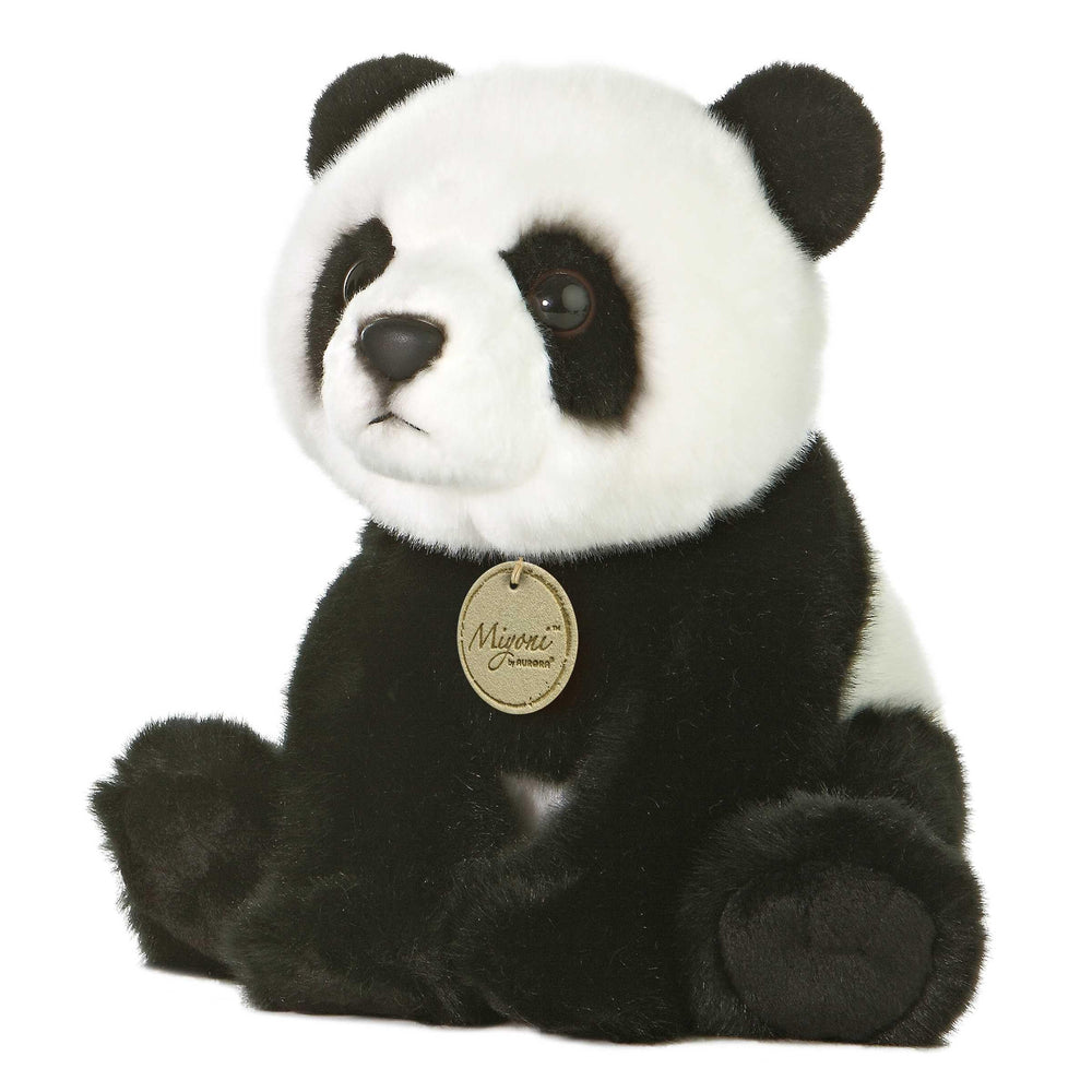 Aurora Miyoni Panda plush in 7.5 inches for cozy hugs and cute bedroom decor