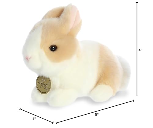Aurora Miyoni Tots Baby Bunny single-piece plush for durable everyday use.