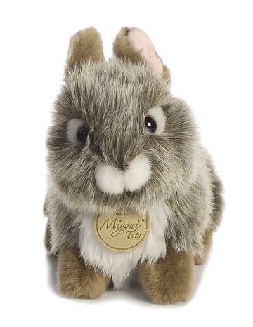 Aurora Miyoni Tots Bunny tail detail enhances lifelike cuteness.
