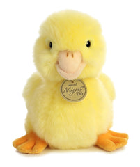 Aurora Miyoni Tots duckling yellow front view showing cuddly form for kids