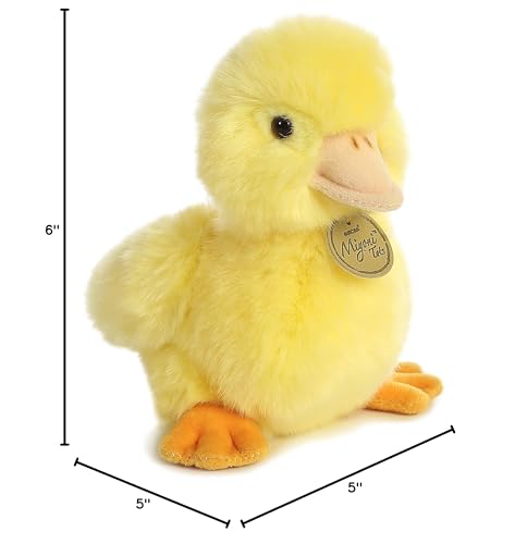 Aurora Miyoni Tots duckling yellow play-ready companion with informative hang tag