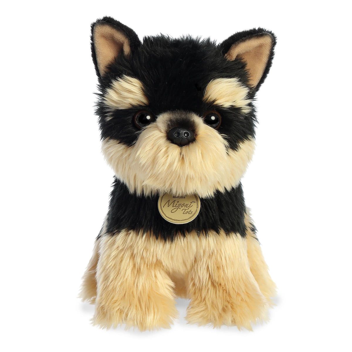 Aurora Miyoni Tots Yorkie Pup face shows lifelike cuddly charm