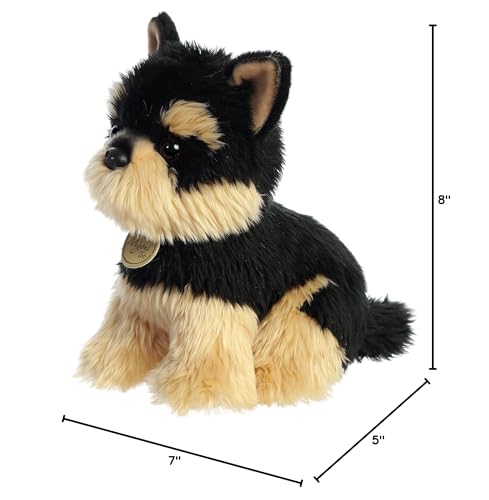 Aurora Miyoni Tots Yorkie Pup hang tag with species info