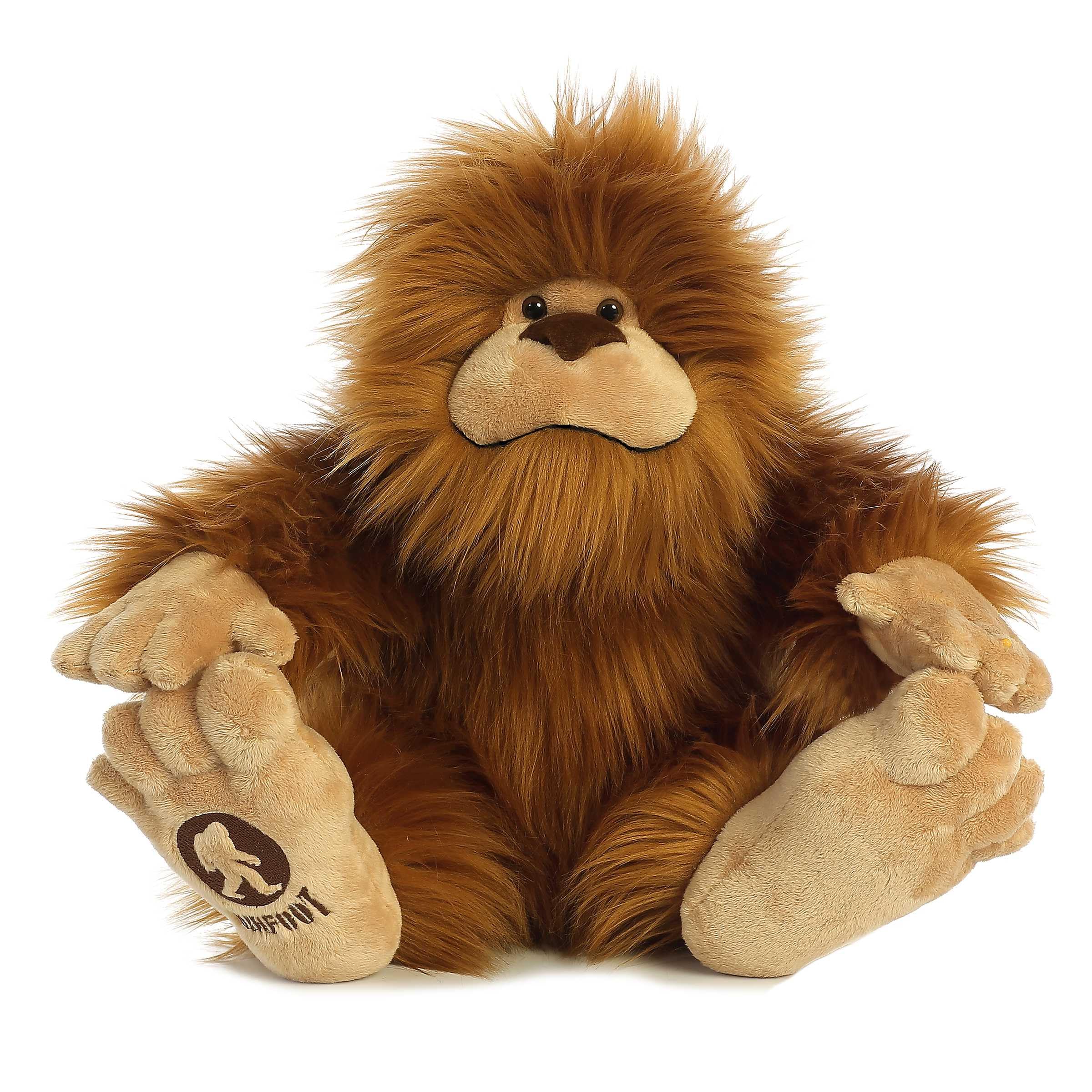 Aurora Mysterious Fantasy Big Foot plush bean pellets provide stable weight.