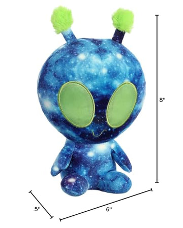 Aurora Nebula bean-stabilized plush suitable for a wide age range.