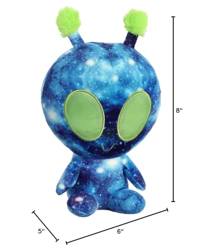 Aurora Nebula bean-stabilized plush suitable for a wide age range.