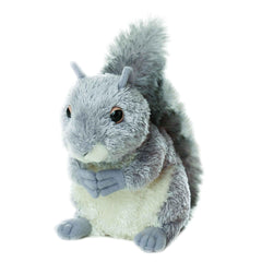 Aurora Nutty Mini Flopsie squirrel full product image for cozy cuddles.
