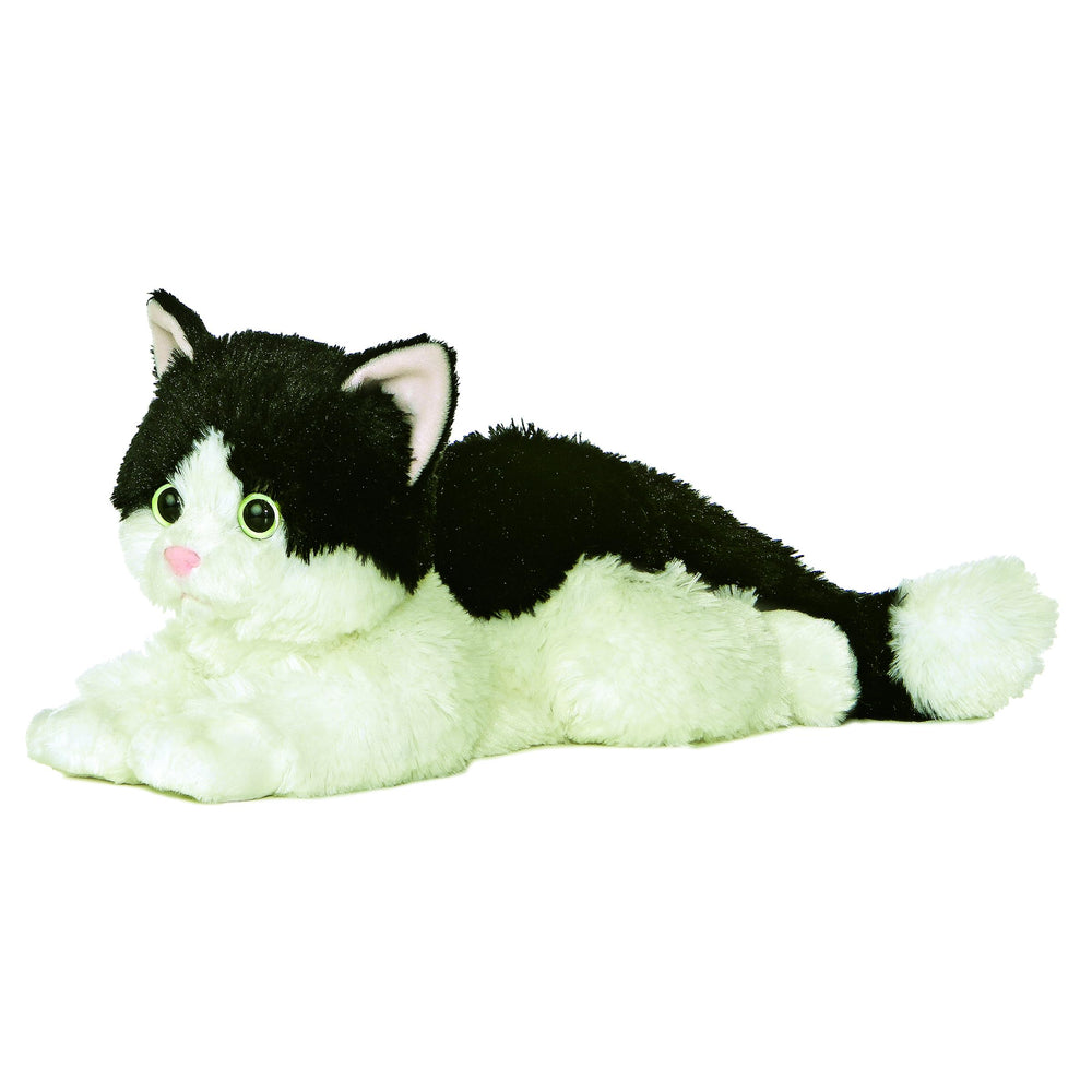 Aurora Oreo cat black and white color plush perfect for collectible display